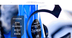 Desktop Screenshot of cfmcycles.com
